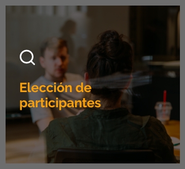 Elección de participantes